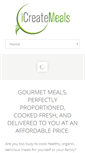 Mobile Screenshot of icreatemeals.com